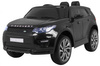 Land Rover Discovery dla dzieci Czarny + Pilot + 5-pkt pasy + Regulacja siedzenia + EVA + MP3 LED