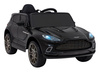 Aston Martin DBX na akumulator dla dzieci Czarny + Pilot + EVA + Pasy + Wolny Start + Audio LED