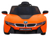 BMW I8 Lift Auto na akumulator Pomarańczowy + Pilot + Wolny Start + 3-pkt pasy + MP3 USB + LED