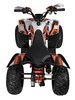 Pojazd Quad Spalinowy DESERT STORM Pomarańczowy
