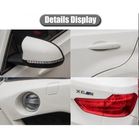 ORYGINALNE BMW X6M   W NAJLEPSZEJ WERSJI, MIĘKKIE SIEDZENIE, PILOT 2.4 GHZ/ 2199