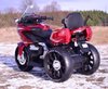 MEGA MOTOR  TURYSTYCZNY  NA AKUMULATOR  LAKIER, ŚWIATŁA/ HLW1688