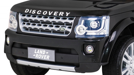 Land Rover Discovery Autko elektryczne dla dzieci Czarny + Pilot + Koła EVA + Wolny Start + Radio MP3