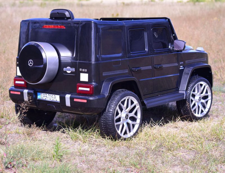 MERCEDES G63  NA AKUMULATOR  MIĘKKIE KOŁA EVA, MIĘKKIE SIEDZENIE, FULL OPCJA/S-306