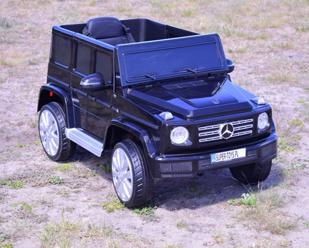 MERCEDES G500 NA AKUMULATOR -  MIĘKKIE KOŁA EVA, MIĘKKIE SIEDZENIE FULL OPCJA/JJ2077