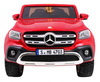 Mercedes Benz X-Class dla dzieci Lakier Czerwony + Pilot + Napęd 4x4 + MP4 + Bagażnik + EVA