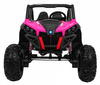 Buggy SuperStar dla dzieci Różowy + Napęd 4x4 + Pilot + Bagażnik + MP3 LED + Blokada drzwi