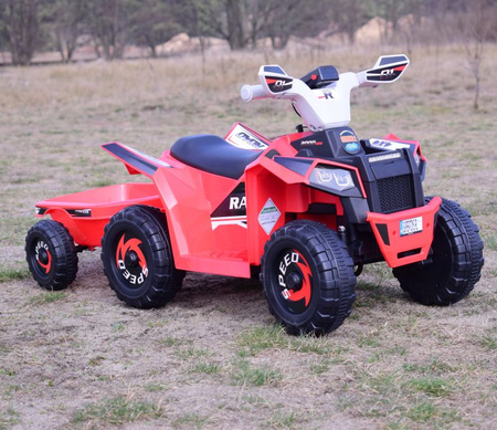 QUAD ATV ROAD Z PRZYCZEPĄ I MEGAFONEM/XMX630T