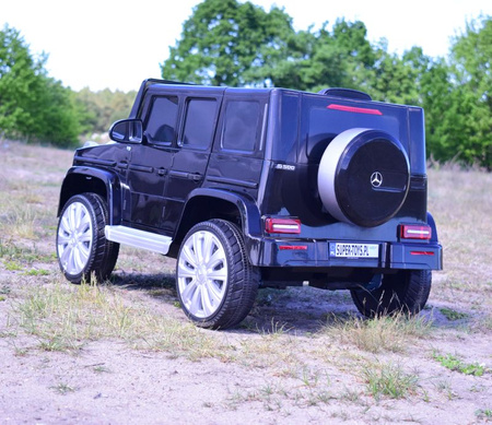 MERCEDES G500 NA AKUMULATOR -  MIĘKKIE KOŁA EVA, MIĘKKIE SIEDZENIE FULL OPCJA/JJ2077