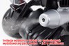 DUŻY MOTOR ŚCIGACZ Z SYMULACJĄ WYDECHU, MIĘKKIE KOŁA  STRONG 2 EXCLUSIVE/6288A