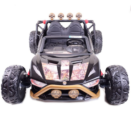 MEGA BUGGY BEAST  DLA 2 DZIECI, 400 WAT, 24V, MIĘKKIE  SIEDZENIE, MIĘKKIE KOŁA, WALIZKA NA AKUMULATOR,/JS3168