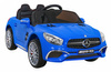 Mercedes Benz AMG SL65 S elektryczny dla dzieci Niebieski + Pilot + Audio LED + Ekoskóra + EVA + Wolny Start