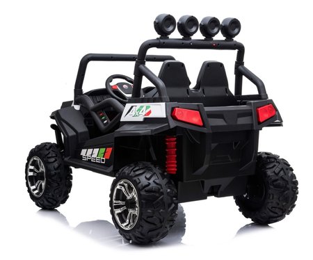 MEGA BUGGY 4X4  2x12V SPEED NEW DLA 2 DZIECI, MĘKKIE KOŁA, MIĘKKIE SIEDZENIA/S2588