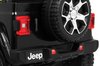 Jeep Wrangler Rubicon na akumulator dla dzieci Czarny + Pilot + Radio MP3 LED + Koła EVA