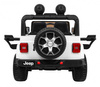 Jeep Wrangler Rubicon na akumulator dla dzieci Biały + Pilot + Radio MP3 LED + Koła EVA