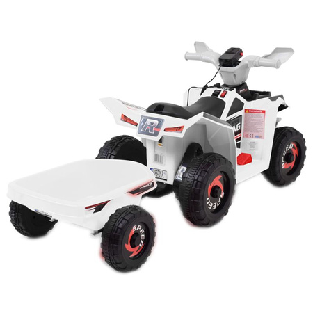 QUAD ATV ROAD Z PRZYCZEPĄ I MEGAFONEM/XMX630T