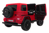 Pojazd Mercedes Benz G63 AMG XXL MP4 Czerwony