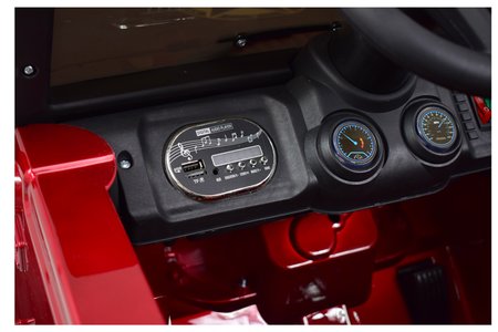 MEGA JEEP  FULLTIME, NAPĘD 4X4,  1X12V ,WOLNY START/ MIĘKKIE KOŁA, FUNKCJA BUJANIA EXCLUSIVE LAKIER/7588