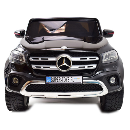 MERCEDES X LICENCJA, -  4X4 , 2x12V  PANEL MP4, MIĘKKIE KOŁA EVA, MIĘKKIE SIEDZENIE, LAKIER POLEROWANY, FULL OPCJA/XMX606