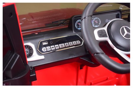 MERCEDES G500 NA AKUMULATOR  MIĘKKIE KOŁA EVA, MIĘKKIE SIEDZENIE, LAKIEROWANY FULL OPCJA/JJ2077