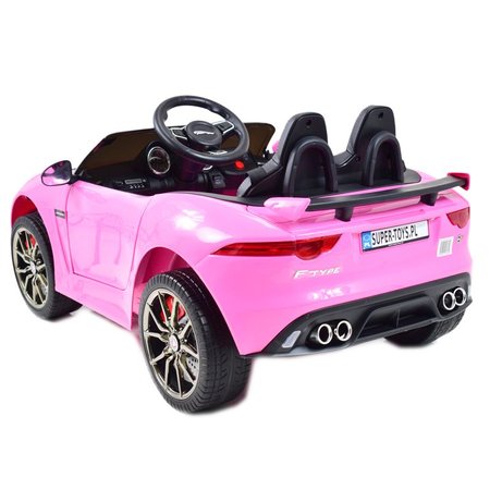 AUTO NA AKUMULATOR JAGUAR F TYPE, MIĘKKIE KOŁA, MIĘKKIE SIEDZENIE, SUPER JAKOSĆ/QLS5388