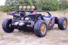 MEGA BUGGY BEAST  DLA 2 DZIECI, 400 WAT, 24V, MIĘKKIE  SIEDZENIE, MIĘKKIE KOŁA, WALIZKA NA AKUMULATOR,/JS3168