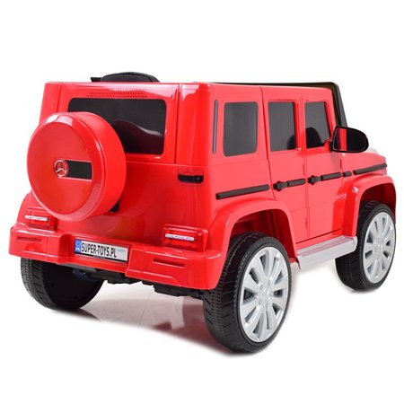 MERCEDES G500 NA AKUMULATOR  MIĘKKIE KOŁA EVA, MIĘKKIE SIEDZENIE, LAKIEROWANY FULL OPCJA/JJ2077