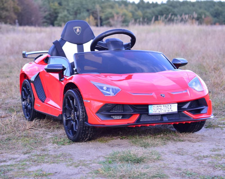 ORYGINALNE LAMBORGHINI AVENTADOR - WERSJA KARBON -  MIĘKKIE KOŁA, MIĘKKIE SIEDZENIE, SUPER JAKOŚĆ/SX2018