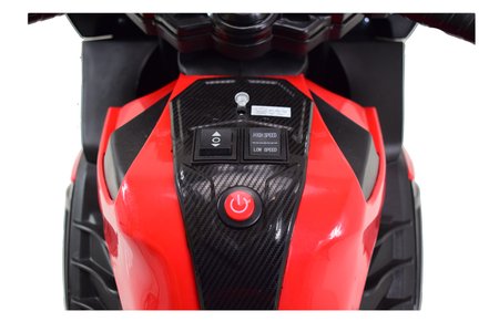 MOTOR ŚCIGACZ POWER -  MIĘKKIE KOŁA, MIĘKKIE SIEDZENIE/LQ168A