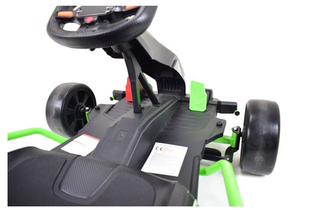 SZYBKI  GOKART FAST 3  Z FUNKCJĄ DRIFTU 24 V, RADIO, BLUETOOTH/BDM0933