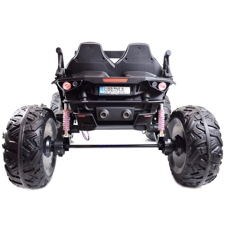 MEGA BUGGY  DLA 2 DZIECI, 4 SILNIKI ( 310 W), 24V, MIĘKKIE  SIEDZENIE, MIĘKKIE KOŁA, WALIZKA NA AKUMULATOR,/SX-2139