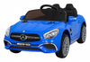 Mercedes Benz AMG SL65 S elektryczny dla dzieci Niebieski + Pilot + Audio LED + Ekoskóra + EVA + Wolny Start