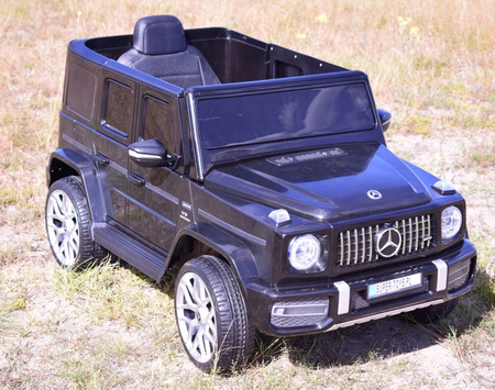 MERCEDES G63  NA AKUMULATOR  MIĘKKIE KOŁA EVA, MIĘKKIE SIEDZENIE, FULL OPCJA/S-306