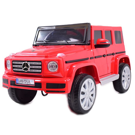 MERCEDES G500 NA AKUMULATOR  MIĘKKIE KOŁA EVA, MIĘKKIE SIEDZENIE, LAKIEROWANY FULL OPCJA/JJ2077