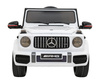 Mercedes AMG G63 dla dzieci Biały + Pilot + MP3 LED + Wolny Start + EVA + Pasy