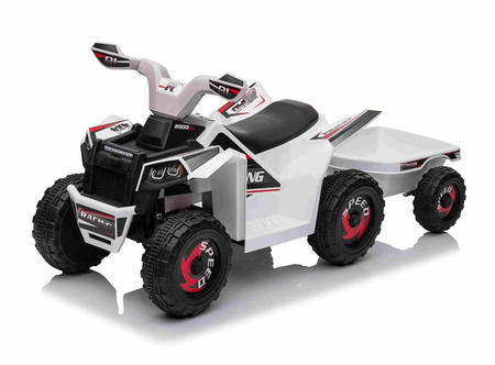 QUAD ATV ROAD Z PRZYCZEPĄ I MEGAFONEM/XMX630T