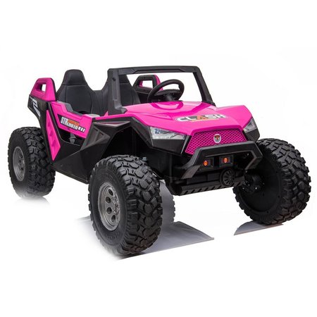 MEGA BUGGY CLASH DLA 2 DZIECI, 4 SILNIK - 800W, 24, MIĘKKIE PRZESUWANE SIEDZENIE,  WALIZKA NA AKUMULATOR,/SX-1928
