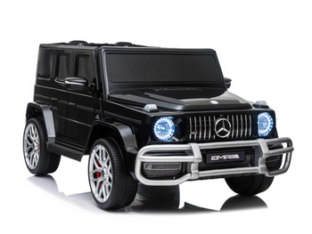 MERCEDES G63 AMG DLA 2 DZIECI, 24V, 4X4,  MIĘKKIE KOŁA EVA, MIĘKKIE SIEDZENIE, FULL OPCJA/S-307