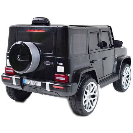 MERCEDES G63  NA AKUMULATOR  MIĘKKIE KOŁA EVA, MIĘKKIE SIEDZENIE, FULL OPCJA/S-306