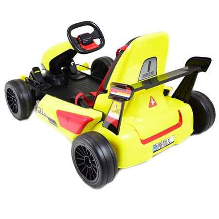 SZYBKI GOKART NA AKUMULATOR 12 V, CZUJNIK ANTYKOLIZYJNY/XMX-619