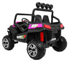 Terenowe Grand Buggy Lift dla dzieci Różowy + Napęd 4x4 + Pilot + Bagażnik + Radio MP3 + LED