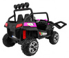 Terenowe Grand Buggy Lift dla dzieci Różowy + Napęd 4x4 + Pilot + Bagażnik + Radio MP3 + LED