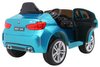 BMW X6M Elektryczne Autko dla dzieci Lakier Niebieski + Pilot + EVA + Wolny Start + Audio + LED