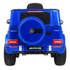 Mercedes AMG G63 dla dzieci Lakier Niebieski + Pilot + MP3 LED + Wolny Start + EVA + Pasy