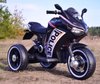 DUŻY MOTOR ŚCIGACZ  STRONG 2 EXCLUSIVE, ŚWIECĄCE KOŁA, 3 KOŁOWY/HT6188