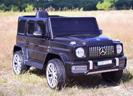 MERCEDES G63  NA AKUMULATOR  MIĘKKIE KOŁA EVA, MIĘKKIE SIEDZENIE, FULL OPCJA/S-306