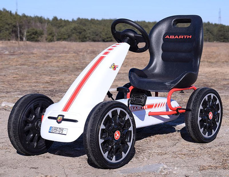 WIELKI LICENCJONOWANY  GOKART  FIAT ABARTH KOŁA EVA JAKOŚĆ /PB9388A