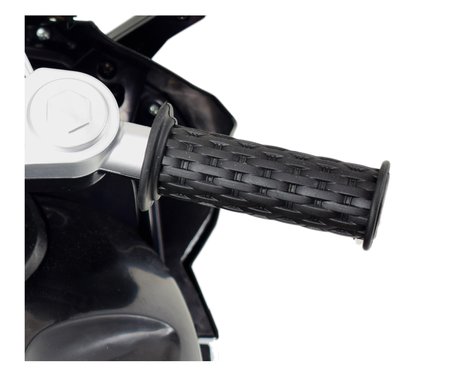 DUŻY MOTOR ŚCIGACZ  STRONG 2 EXCLUSIVE, ŚWIECĄCE KOŁA, 3 KOŁOWY/HT6188