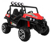 Grand Buggy Strong Lift dla dzieci Czerwony + Napęd 4x4 + Pilot + Bagażnik + Radio MP3 + LED