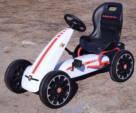 WIELKI LICENCJONOWANY  GOKART  FIAT ABARTH KOŁA EVA JAKOŚĆ /PB9388A